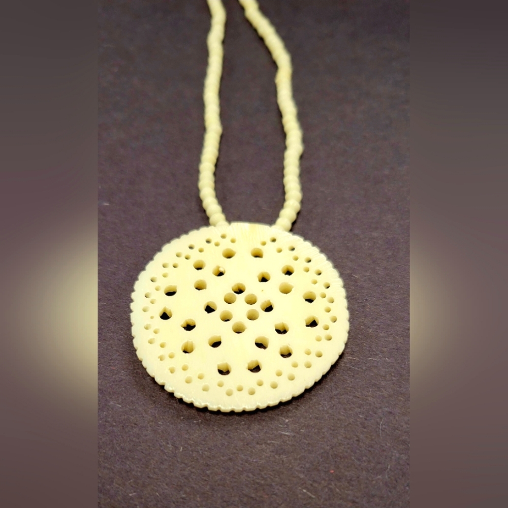 Vintage Bovin Bone Necklace